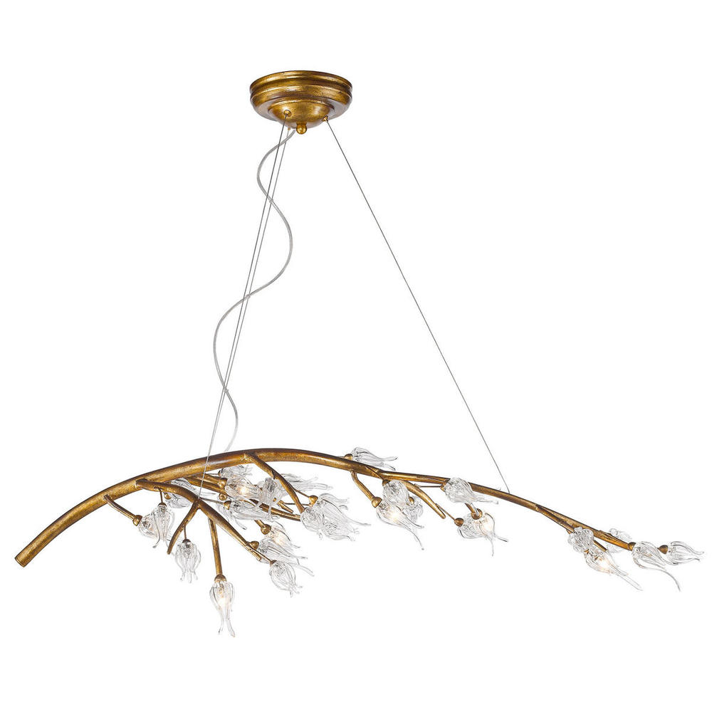 GOL 9942-7GL 7 Light Chandelier 7X20Halogen, Type G4